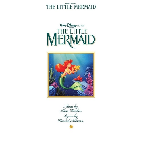 Little Mermaid Vocal Selections PVG Songbook for Guitar & Piano, 64 Pages, Includes 8 Songs, Full-Color Photos, Hal Leonard