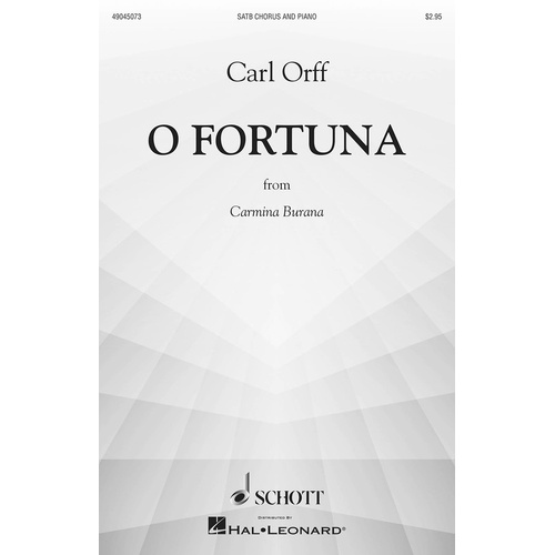 O Fortuna SATB/Piano (Octavo)