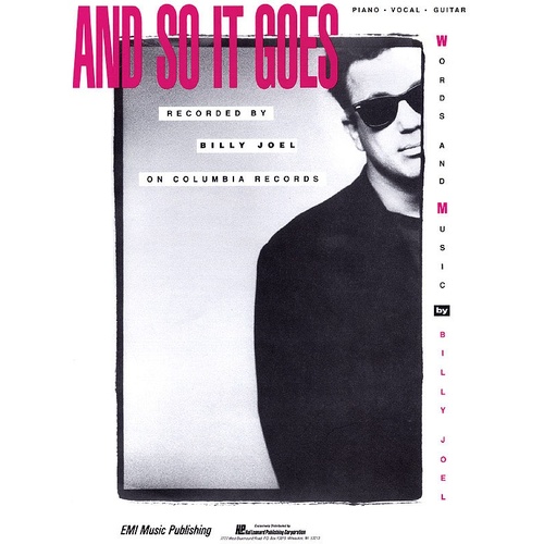 And So It Goes S/S PVG (Sheet Music)
