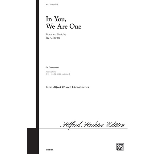 In You We Are One SATB