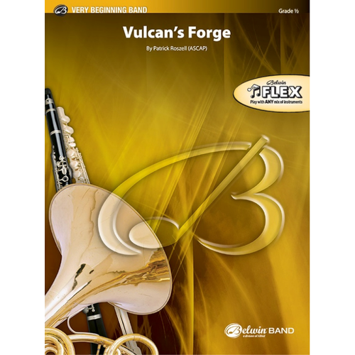 Vulcan's Forge Flex Ensemble Gr 0.5 by Patrick Roszell - String Orchestra Sheet Music