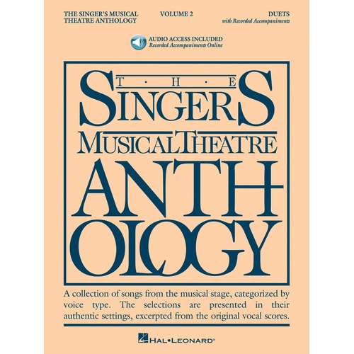 Singers Musical Theatre Anth V2 Duets Book/2CD (Softcover Book/CD)