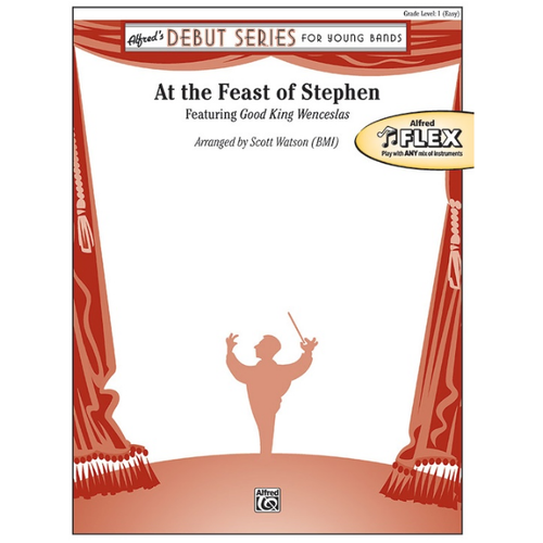 At the Feast of Stephen Flex Ensemble Grade 1 - Scott Watson - Alfred 49215