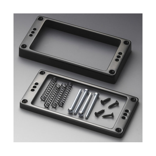 Schaller Guitar Pickup Frame-FlatLow Black 3H-17020411