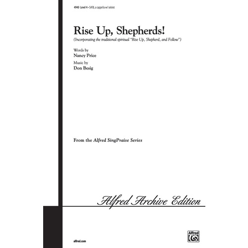 Rise Up Shepherds SATB