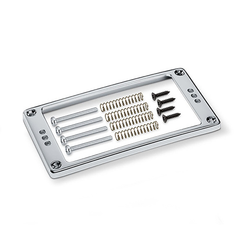 Schaller Curved Low Chrome Guitar Pickup Frame 3H-17020212