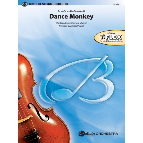 Dance Monkey String Orchestra Sheet Music Gr 3