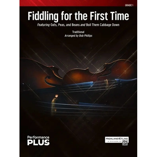 Fiddling for the First Time - String Orchestra Grade 1 Score/Parts by Bob Phillips 49492