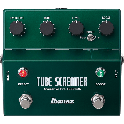 Ibanez TS808DX Tube Screamer Deluxe Effect Pedal