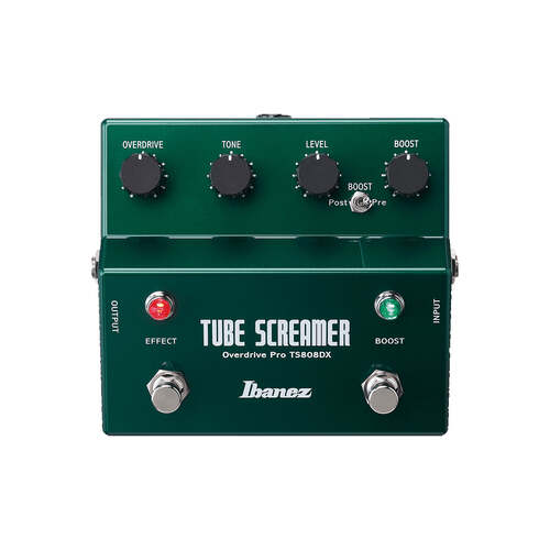 Ibanez TS808DX Tube Screamer w/ Booster Effect Pedal