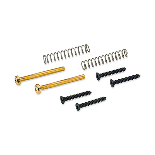 Schaller Gold Guitar Pickup Height Adjusting Screw Kit 239H-17030515