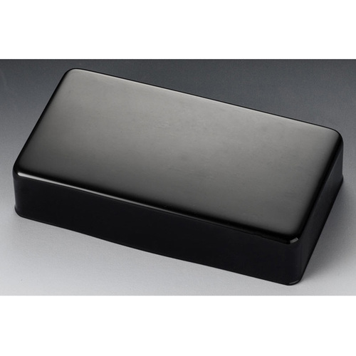 Schaller Guitar Pickup Cover-Closed Blk 1144-17010402