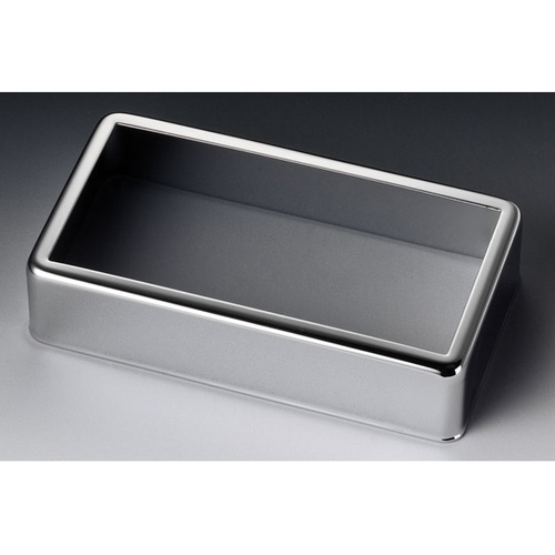 Schaller Guitar Pickup Cover-Open Chrome 154-17010201