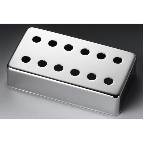 Schaller 12 Hole Chrome Guitar Pickup Cover 148B 17010206