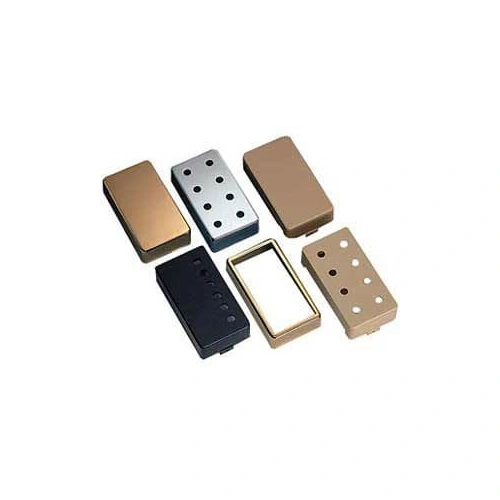 Schaller 12 Hole Black Pickup Cover 1148B