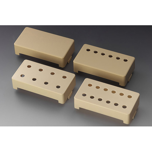Schaller 8 Hole Guitar Pickup Cover Cream ABS 164-17013105