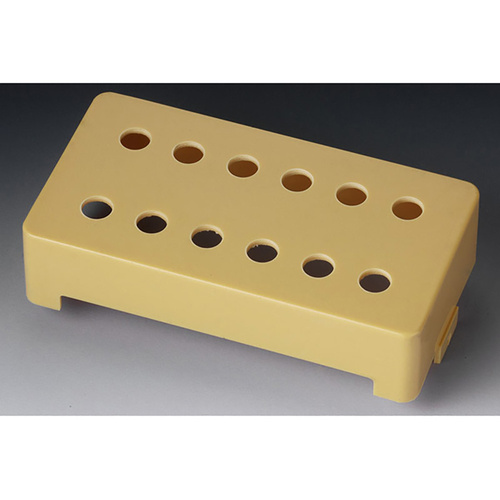 Schaller 12 Hole Cream ABS Guitar Pickup Cover 168N for Neck Pickup