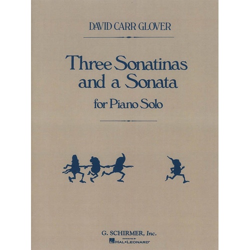 Glover - 3 Sonatinas And Sonata Piano Solo (Softcover Book)
