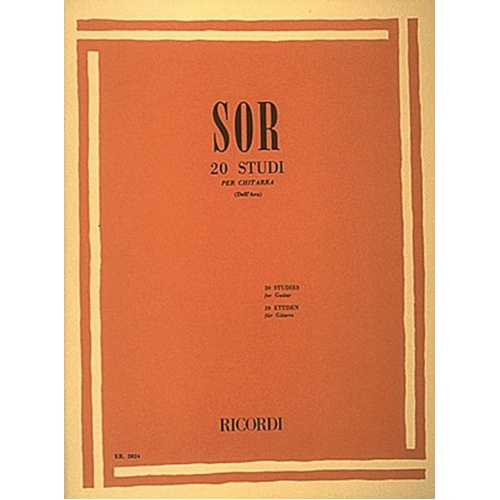 Studies 20 For Guitar 