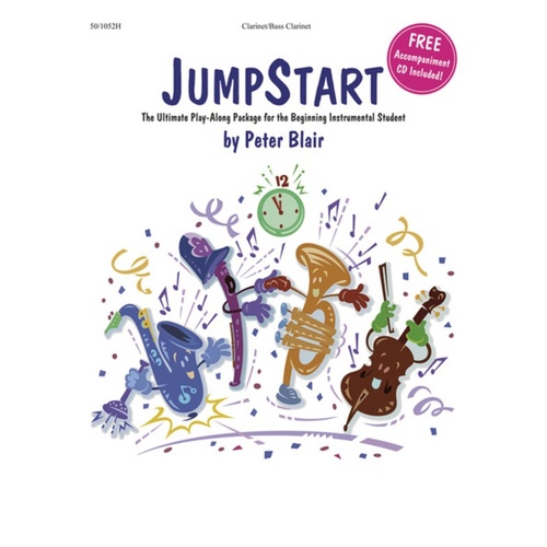 Jumpstart Clarinet Bass Clarinet Book/CD 