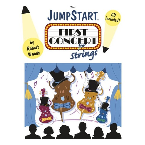 Jumpstart First Concert For Strings Viola 