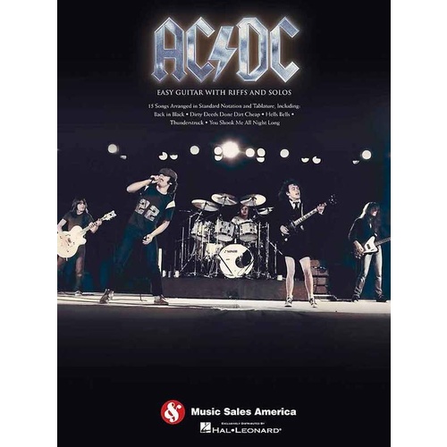 Ac/Dc Easy Guitar With Riffs And Solos Guitar Tab