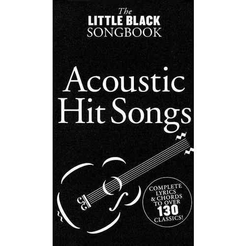 Little Black Songbook Acoustic Hits Lyrics Chord