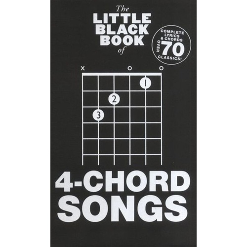 Little Black Book Of 4 Chord Songs Lyrics/Chords