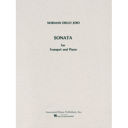 Dello Joio - Sonata For Trumpet/Piano (Softcover Book)