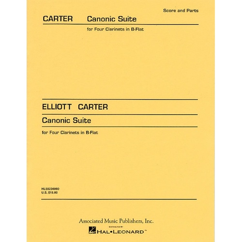 Canonic Suite For Woodwind Ensemble 