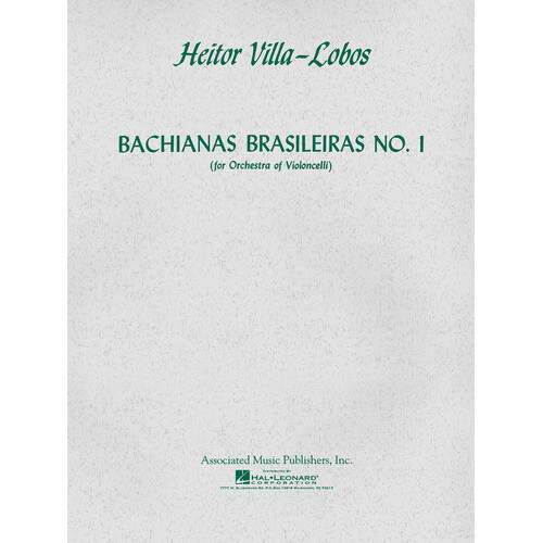 Villa Lobos Bachianas 1 Parts 8 Cellos 