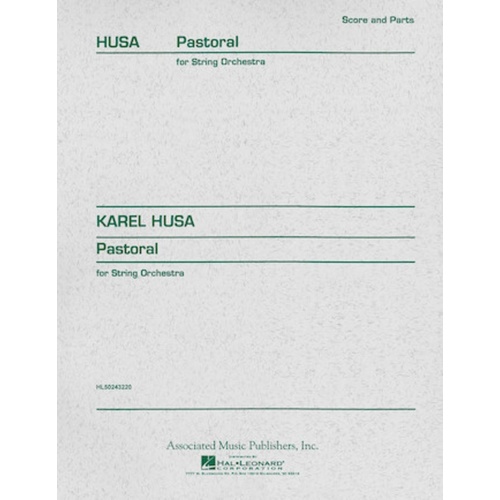 Husa - Pastoral For String Orchestra Score/Parts