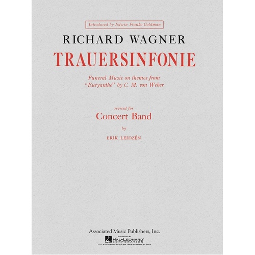 Trauersinfonie Concert Band Gr 4-5 