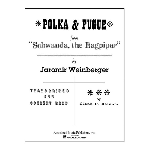 Polka And Fugue From Schwanda Concert Band Gr 4-5 (Music Score/Parts)