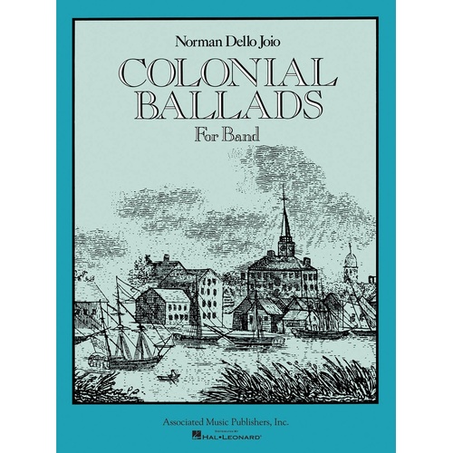 Dello Joio - Colonial Ballads Concert Band 4-5 Score/Parts