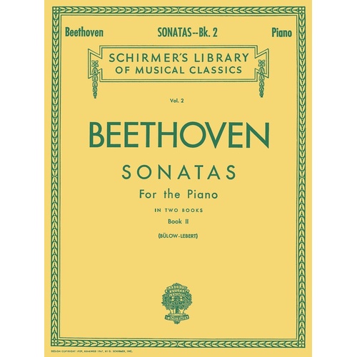 Beethoven - Piano Sonatas Book 2 (Softcover Book)