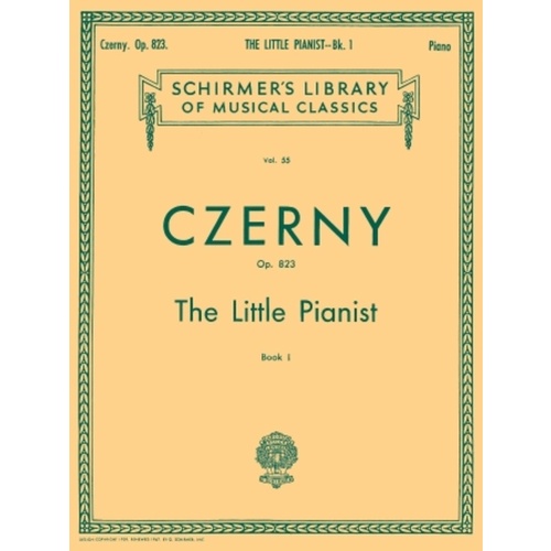 Czerny - The Little Pianist Op 823 Book 1 (Softcover Book)