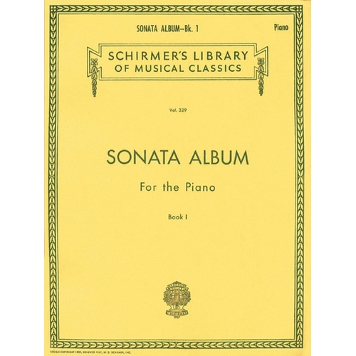Sonata Album Book.1 Lib.329 Piano 