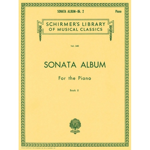 Sonata Album Book.2 Lib.340 Piano 