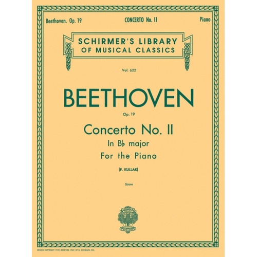 Beethoven Concerto N.2 In B Flat Op 19 2 Pianos 