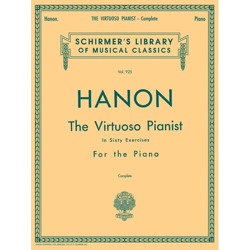 Hanon - Virtuoso Pianist Complete (Softcover Book)