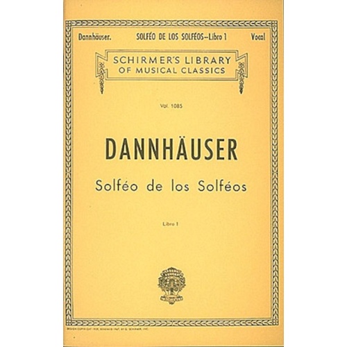 Dannhauser - Solfeo De Los Solfeos Bk 1 Spanish Softcover Book (Vocal)