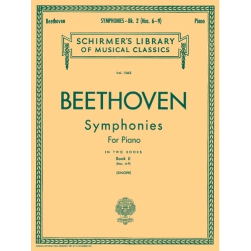 Beethoven Symph.2 Lib.1563 Piano 