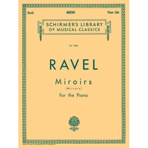 Ravel Miroirs Lib.1586 Piano 