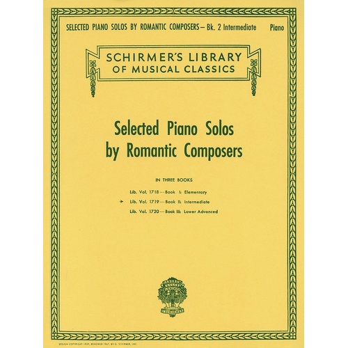 Selected Piano Solos Rom.Comp.2 Lib.1719 