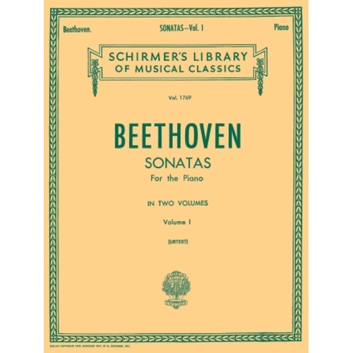 Beethoven - Piano Sonatas Vol 1 (Softcover Book)