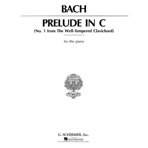 Bach - Prelude In C Major For Piano Sheet Music (Piano)