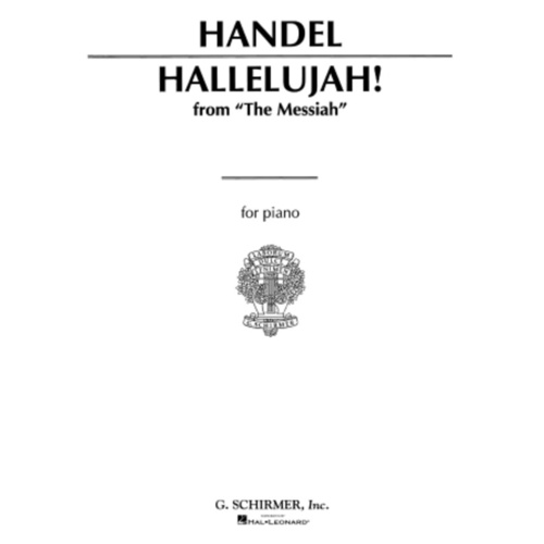 Hallelujah From The Messiah For Piano