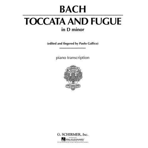 Bach - Toccata and Fugue in D Minor BWV565 Piano Solo Sheet Music