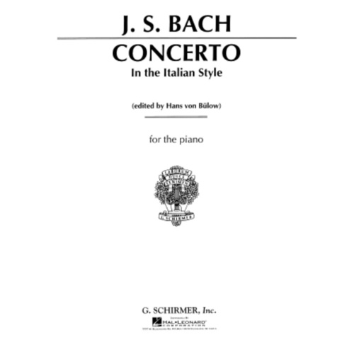 Bach Concerto Italian Style Piano 